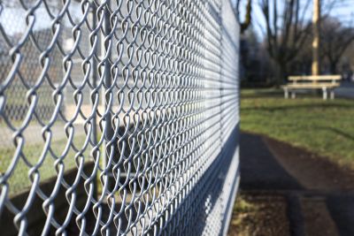 Church Fence Installation detail